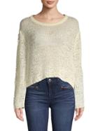 Chlo Open-knit Crop Sweater
