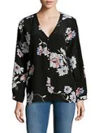 Joie Michi Floral Printed Silk Top