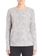 Joie Annora Snake-print Pullover