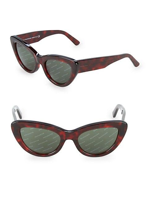 Balenciaga 53mm Cateye Sunglasses