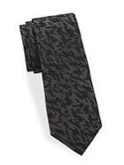 Saks Fifth Avenue Camouflage-print Silk Tie