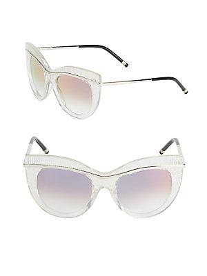 Boucheron 52mm Butterfly Sunglasses