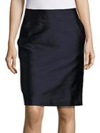 Pauw Solid Fitted Skirt