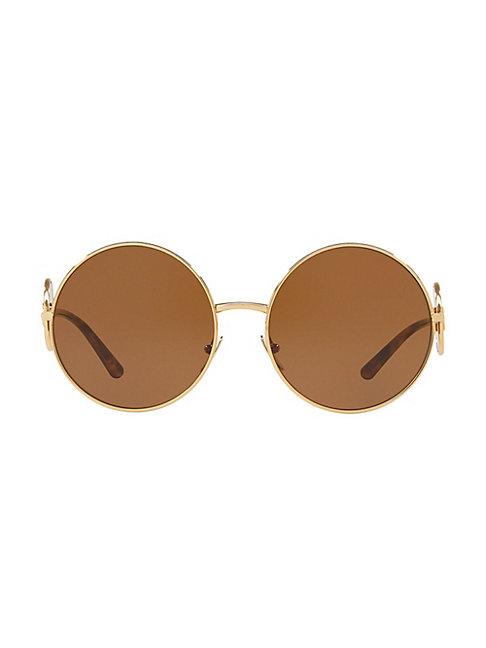 Dolce & Gabbana Charisma 59mm Round Sunglasses
