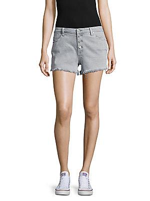 Blanknyc Five-pocket Frayed Shorts