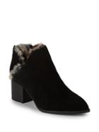 Seychelles Diligence Faux Fur Trimmed Ankle Boots