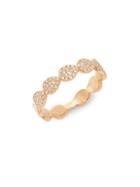 Diana M Jewels 14k Rose Gold & 0.25 Tcw Diamond Ring