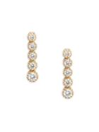 Saks Fifth Avenue 14k Yellow Gold & Diamond Graduated Linear Earrings