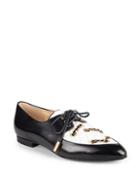 Moschino Colorblock Leather Oxfords