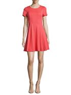 Rebecca Taylor Solid Fit-&-flare Dress