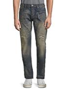 Cult Of Individuality Rocker Slim Straight Cotton Jeans