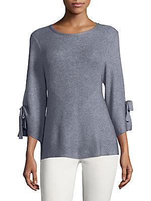 Lumie Cord Sleeve Sweater