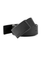 Roberto Cavalli Black Buckle Leather Belt