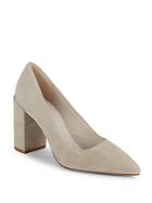 Kenneth Cole Point Toe Leather Heels