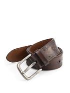 Saks Fifth Avenue Collection Distressed Leather Belt