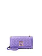 Love Moschino Quilted Snap Continental Wallet