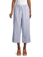 Beach Lunch Lounge Margot Striped Wide Cropped Pants