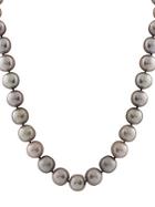 Masako Pearls 8-8.5mm Grey Pearl & 14k Yellow Gold Necklace