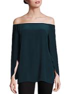 Bailey 44 Trainspot Off-the-shoulder Top