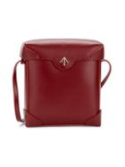 Manu Atelier Classic Leather Shoulder Bag