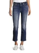 7 For All Mankind Straight-fit Ankle-length Jeans