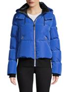 Mackage Aubrie Hooded Down Bomber Jacket