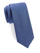 Saks Fifth Avenue Solid Textured Silk Tie