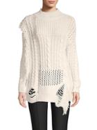 Solutions Deconstructed Fringe Sweater
