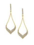 Effy 14k Yellow Gold & Diamond Statement Earrings