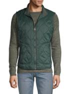 Michael Bastian Stand Collar Quilted Vest