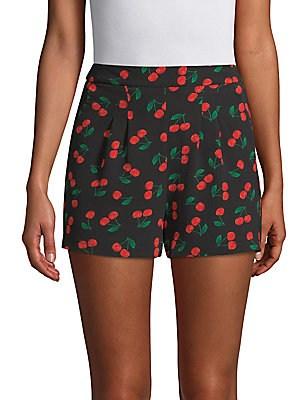 Free Generation Cherry-print Shorts