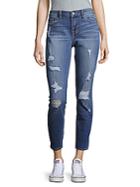 Jean Shop Heidi Whiskered Distressed Jeans