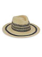 Hat Attack Two-tone Straw Fedora