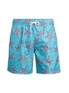 Starfish-print Swim Trunks