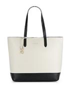 Cole Haan Palermo Two-tone Leather Tote