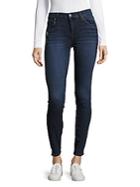 7 For All Mankind Solid Buttoned Jeans