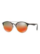 Ray-ban 51mm Round Double Bridge Sunglasses