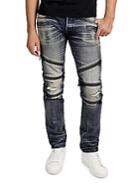 Cult Of Individuality Greaser Moto-stretch Jeans
