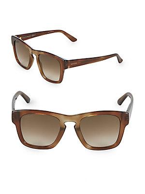 Gucci 49mm Square Sunglasses