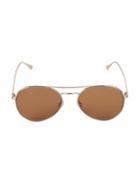 Tom Ford 55mm Wire Aviator Sunglasses