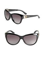 Gucci 58mm Butterfly Sunglasses