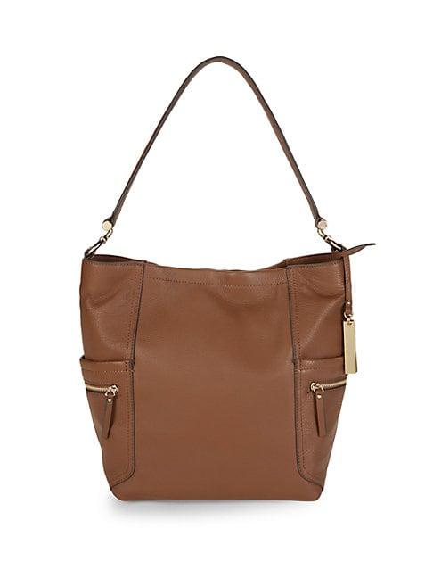 Vince Camuto Utilitarian Leather Tote Bag