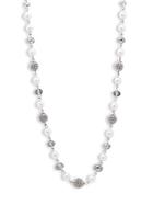 Carol Dauplaise Linked Pearl Necklace