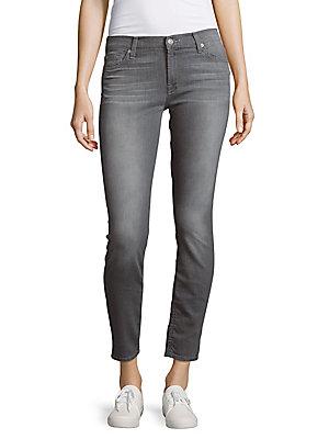 7 For All Mankind Faded Slim Fit Jeans