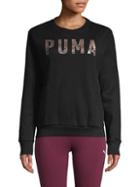 Puma Metallic Logo Sweater