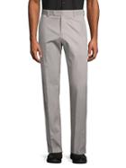Saks Fifth Avenue Solid Stretch-cotton Trousers