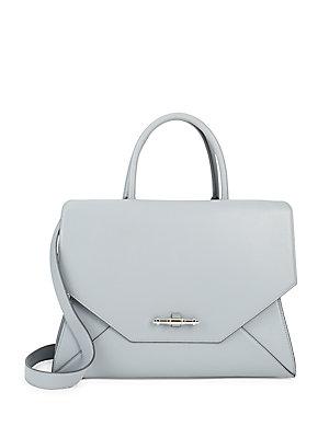 Givenchy Obsedia Grained Leather Medium Satchel