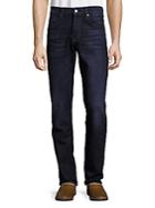 7 For All Mankind Straight-fit Whiskered Jeans