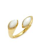 Ippolita Prisma 18k Yellow Gold & Marquise Mother-of-pearl Bypass Ring