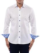 Bertigo Contrast-cuff Shirt